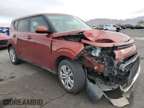 2020 Kia Soul LX with VIN KNDJ23AU2L7115969, listed as a Copart auction lot 42778135 with 62,814 mi miles and Salvage Title. Bid and sale history available at carsss.com. Image 4.