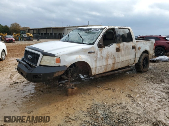 2004 Ford F-150 XLT with VIN 1FTRW14W94KC91103, listed as a Copart auction lot 84048624 with 214,282 mi miles and Salvage Title. Bid and sale history available at carsss.com. Image 1.