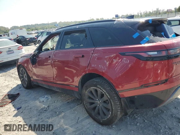 2018 Land Rover Range Rover Velar R-Dynamic SE с VIN SALYL2RX4JA761897, выставлен на аукционе Copart как лот 43936095 с пробегом Не указан миль и Списание • Salvage title. История ставок и продаж доступна на DreamBid. Изображение 2.