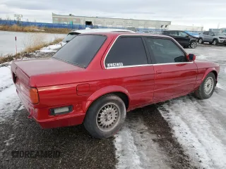 1989 BMW 3 Series 325iS with VIN WBAAA2304KEC49657, listed as a Copart auction lot 87910245 with 0 mi miles and Salvage Title. Bid and sale history available at carsss.com. Image 3.