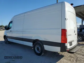 2023 Mercedes-Benz Sprinter Cargo Cargo with VIN W1Y40CHY9PT143367, listed as a Copart auction lot 82400564 with 10,667 mi miles and Salvage Title. Bid and sale history available at carsss.com. Image 2.