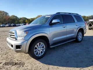2014 Toyota Sequoia Platinum with VIN 5TDDW5G14ES107990, listed as a Copart auction lot 81935274 with 139,258 mi miles and Salvage Title. Bid and sale history available at carsss.com. Image 1.