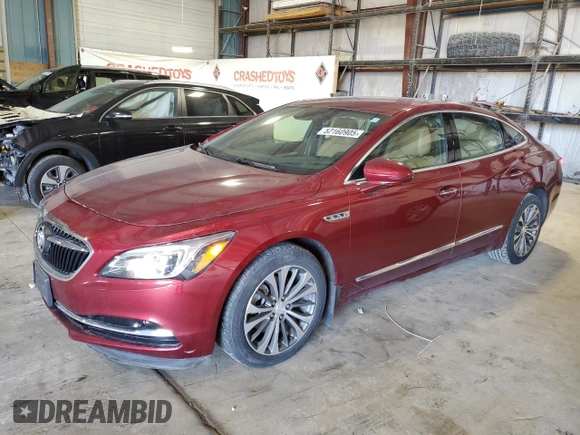 2017 Buick LaCrosse Premium z VIN 1G4ZR5SS3HU179448, wystawiony jako Copart lot #52160905 z przebiegiem 100 359 mil mil oraz Szkoda całkowita • Salvage title. Historia ofert i sprzedaży dostępna na DreamBid. Obrazek 1.