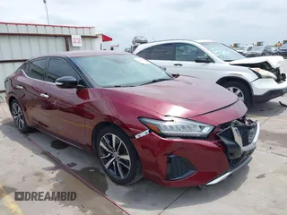 2020 Nissan Maxima SV with VIN 1N4AA6CV3LC386062, listed as a IAAI auction lot 42132959 with 40,098 mi miles and . Bid and sale history available at DreamBid. Image 1.