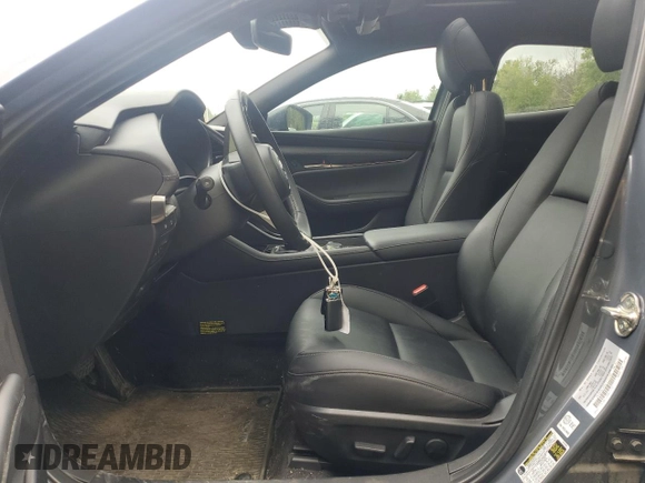 2024 Mazda 3 S Preferred with VIN JM1BPALM5R1715730, listed as a Copart auction lot 57655565 with 18,095 mi miles and Salvage title. Bid and sale history available at DreamBid. Image 7.