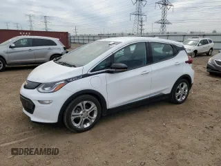 2017 Chevrolet Bolt EV LT with VIN 1G1FW6S07H4183161, listed as a Copart auction lot 56223945 with 27,154 mi miles and Salvage title. Bid and sale history available at DreamBid. Image 1.