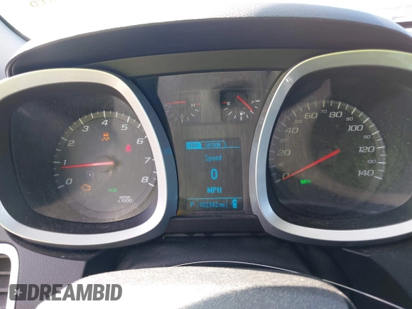 2015 Chevrolet Equinox LT with VIN 2GNFLFEK3F6396205, listed as a IAAI auction lot 42092981 with 102,342 mi miles. Bid and sale history available at carsss.com. Image 7.