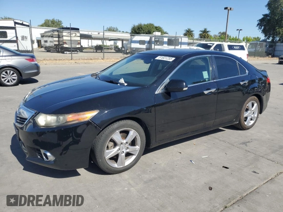2011 Acura TSX with VIN JH4CU2F66BC018463, listed as a Copart auction lot 61601255 with 159,037 mi miles and Salvage title. Bid and sale history available at DreamBid. Image 1.