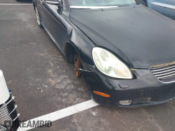 2004 Lexus SC with VIN JTHFN48Y940059470, listed as a IAAI auction lot 42139871 with 184,558 mi miles. Bid and sale history available at carsss.com. Image 6.
