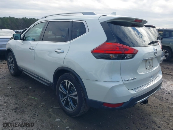 2017 Nissan Rogue SL with VIN 5N1AT2MV7HC731043, listed as a IAAI auction lot 41301474 with 95,458 mi miles. Bid and sale history available at carsss.com. Image 3.