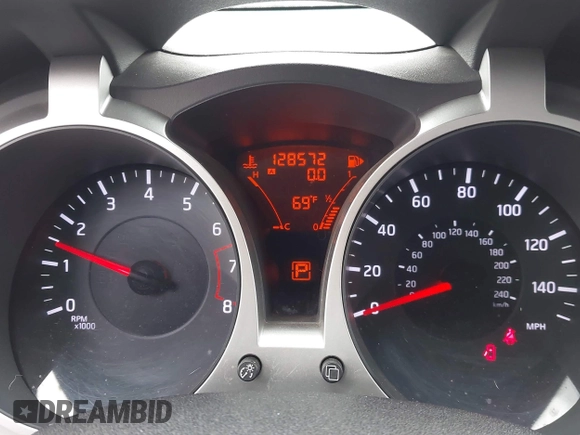 2011 Nissan Juke SL with VIN JN8AF5MR5BT009985, listed as a IAAI auction lot 41469296 with 128,572 mi miles. Bid and sale history available at carsss.com. Image 7.