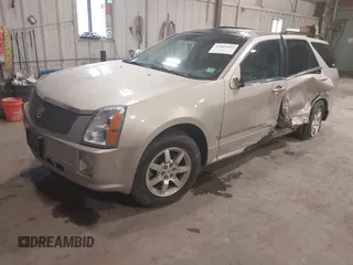 2008 Cadillac SRX AWD with VIN 1GYEE437880134297, listed as a IAAI auction lot 41869680 with 63,777 mi miles. Bid and sale history available at carsss.com. Image 2.