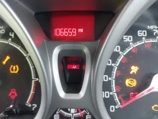 2012 Ford Fiesta SE with VIN 3FADP4EJ5CM170268, listed as a IAAI auction lot 42023185 with 106,659 mi miles. Bid and sale history available at carsss.com. Image 7.