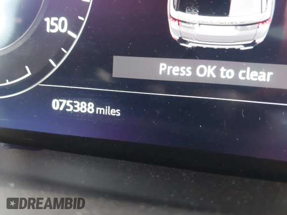 2019 Land Rover Range Rover Sport HSE with VIN SALWR2RV9KA418735, listed as a IAAI auction lot 41014298 with 75,388 mi miles. Bid and sale history available at carsss.com. Image 14.