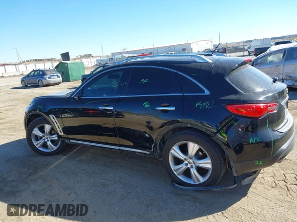 2011 Infiniti FX with VIN JN8AS1MW4BM140569, listed as a IAAI auction lot 41696103 with 136,852 mi miles and . Bid and sale history available at DreamBid. Image 14.