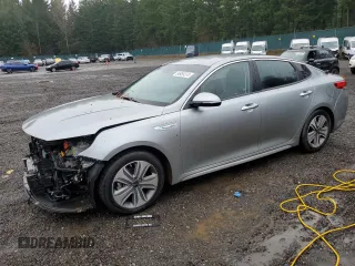 2017 Kia Optima Hybrid EX with VIN KNAGU4LE6H5017916, listed as a Copart auction lot 84959374 with 107,356 mi miles and Salvage Title. Bid and sale history available at carsss.com. Image 1.