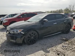 2017 Nissan Maxima SV z VIN 1N4AA6AP0HC392235, wystawiony jako Copart lot #54753845 z przebiegiem 178 811 mil mil oraz Czysty tytuł • Clean title. Historia ofert i sprzedaży dostępna na DreamBid. Obrazek 1.
