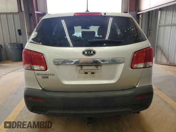 2012 Kia Sorento LX with VIN 5XYKT3A16CG192273, listed as a Copart auction lot 49690735 with Not Provided miles and Salvage Title. Bid and sale history available at DreamBid. Image 6.