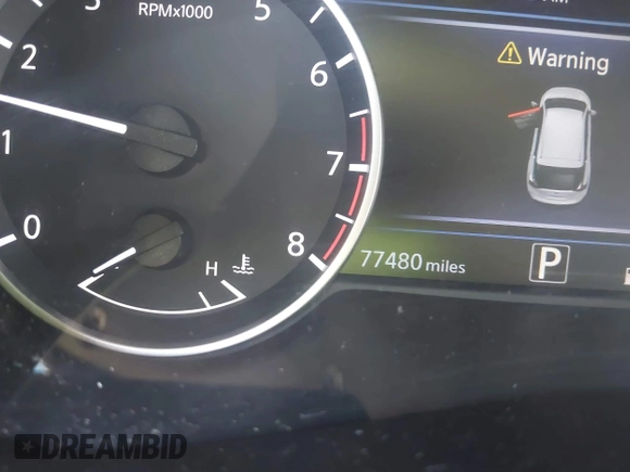 2019 Nissan Murano Platinum z VIN 5N1AZ2MJ1KN128080, wystawiony jako IAAI lot #40565964 z przebiegiem 77 480 mil mil oraz . Historia ofert i sprzedaży dostępna na DreamBid. Obrazek 15.