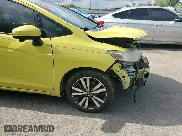 2017 Honda Fit EX with VIN JHMGK5H77HS001720, listed as a Copart auction lot 55964595 with Not provided miles and Salvage title. Bid and sale history available at DreamBid. Image 13.
