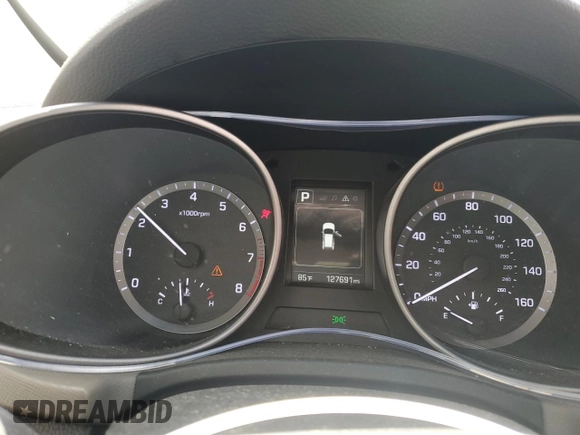2018 Hyundai Santa Fe 2.4L with VIN 5NMZT3LBXJH064786, listed as a Copart auction lot 57051115 with 127,691 mi miles and Salvage title. Bid and sale history available at DreamBid. Image 9.