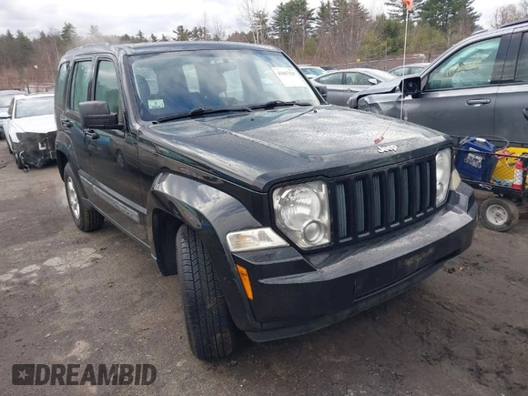 2012 Jeep Liberty Sport with VIN 1C4PJMAK2CW100752, listed as a IAAI auction lot 41867567 with 173,786 mi miles and . Bid and sale history available at carsss.com. Image 1.