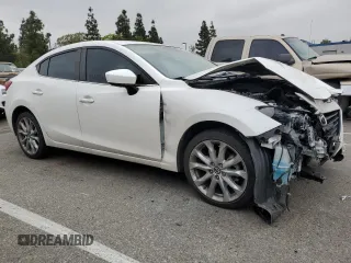2014 Mazda 3 S Grand Touring with VIN JM1BM1W34E1177561, listed as a Copart auction lot 54372995 with 89,625 mi miles and Salvage Title. Bid and sale history available at DreamBid. Image 4.