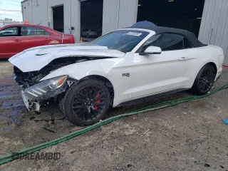 2015 Ford Mustang GT Premium with VIN 1FATP8FF1F5368028, listed as a Copart auction lot 52133395 with 79,260 mi miles and Salvage Title. Bid and sale history available at DreamBid. Image 1.