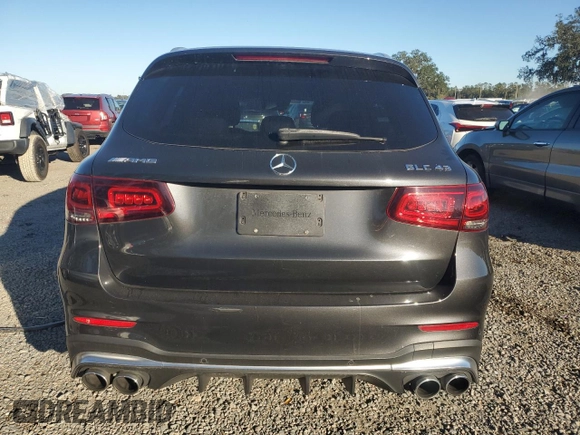 2020 Mercedes-Benz GLC with VIN WDC0G6EB9LF753756, listed as a Copart auction lot 86285044 with 38,597 mi miles and Salvage Title. Bid and sale history available at carsss.com. Image 6.
