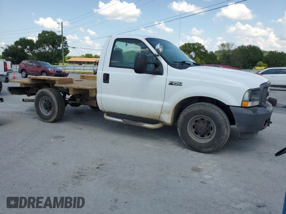 2004 Ford F-250 z VIN 1FDNF20L24ED29183, wystawiony jako Copart lot #61959525 z przebiegiem 217 046 mil mil oraz Szkoda całkowita • Salvage title. Historia ofert i sprzedaży dostępna na DreamBid. Obrazek 4.