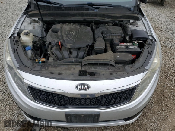 2012 Kia Optima LX z VIN 5XXGM4A73CG033597, wystawiony jako Copart lot #59585515 z przebiegiem 141 577 mil mil oraz Szkoda całkowita • Salvage title. Historia ofert i sprzedaży dostępna na DreamBid. Obrazek 11.