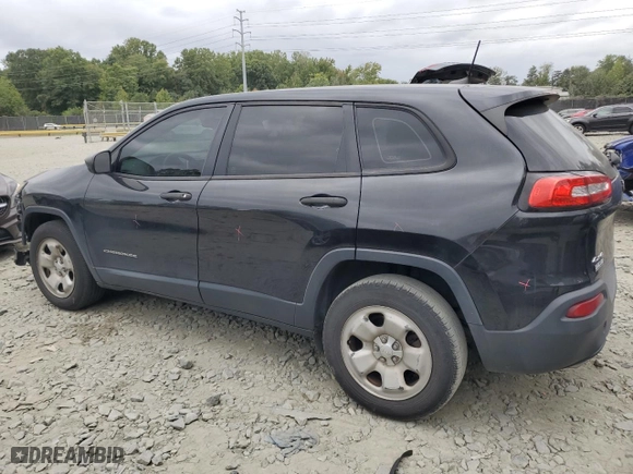 2016 Jeep Cherokee Sport with VIN 1C4PJMAS2GW263357, listed as a Copart auction lot 71095904 with 112,530 mi miles and Salvage Title. Bid and sale history available at carsss.com. Image 2.