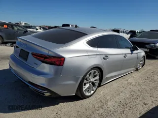 2021 Audi A5 Sportback Premium with VIN WAUABCF58MA037135, listed as a Copart auction lot 69164533 with 34,927 mi miles. Bid and sale history available at carsss.com. Image 3.