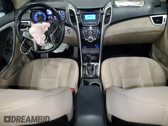 2013 Hyundai Elantra GT with VIN KMHD35LE2DU138100, listed as a Copart auction lot 55961344 with 79,144 mi miles and Salvage Title. Bid and sale history available at carsss.com. Image 8.