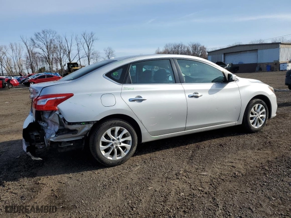 2017 Nissan Sentra SV with VIN 3N1AB7AP6HY293667, listed as a Copart auction lot 51576635 with 120,555 mi miles and Salvage Title. Bid and sale history available at carsss.com. Image 3.