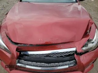 2014 Infiniti Q50 Premium with VIN JN1BV7AR4EM683789, listed as a Copart auction lot 49187715 with 100,594 mi miles and Salvage Title. Bid and sale history available at carsss.com. Image 11.