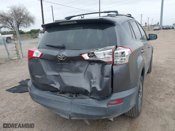 2014 Toyota RAV4 LE with VIN 2T3ZFREVXEW081655, listed as a IAAI auction lot 41583283 with 141,228 mi miles. Bid and sale history available at carsss.com. Image 4.
