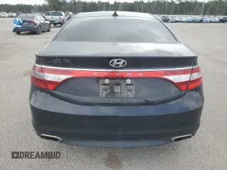 2017 Hyundai Azera with VIN KMHFG4JG6HA591509, listed as a Copart auction lot 47174805 with 130,670 mi miles and Salvage Title. Bid and sale history available at carsss.com. Image 6.