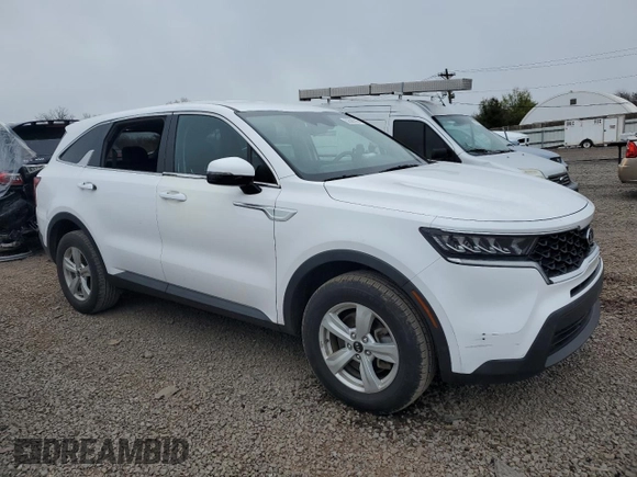 2021 Kia Sorento LX z VIN 5XYRGDLC4MG023118, wystawiony jako Copart lot #52586145 z przebiegiem 50 599 mil mil oraz Szkoda całkowita • Salvage title. Historia ofert i sprzedaży dostępna na DreamBid. Obrazek 4.