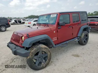2013 Jeep Wrangler Unlimited Sport z VIN 1C4BJWDGXDL606491, wystawiony jako Copart lot #56065425 z przebiegiem 168 709 mil mil oraz Szkody całkowita. Historia ofert i sprzedaży dostępna na DreamBid. Obrazek 1.