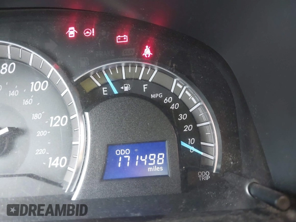 2012 Toyota Camry L with VIN 4T1BF1FK0CU576265, listed as a IAAI auction lot 41861486 with 171,498 mi miles and . Bid and sale history available at DreamBid. Image 15.