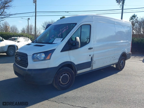 2019 Ford Transit Van with VIN 1FTBW2CM5KKB73053, listed as a IAAI auction lot 41660194 with 131,613 mi miles. Bid and sale history available at carsss.com. Image 17.