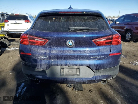 2018 BMW X2 xDrive28i with VIN WBXYJ5C37JEF69697, listed as a Copart auction lot 88116785 with 48,721 mi miles and Salvage Title. Bid and sale history available at carsss.com. Image 6.