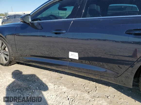 2019 Audi A6 Premium with VIN WAUD8AF22KN128848, listed as a Copart auction lot 82040574 with 0 mi miles and Non Repairable. Bid and sale history available at carsss.com. Image 12.