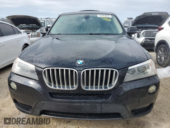 2013 BMW X3 xDrive35i with VIN 5UXWX7C5XDL976795, listed as a Copart auction lot 49900445 with 120,298 mi miles and Non Repairable. Bid and sale history available at DreamBid. Image 5.