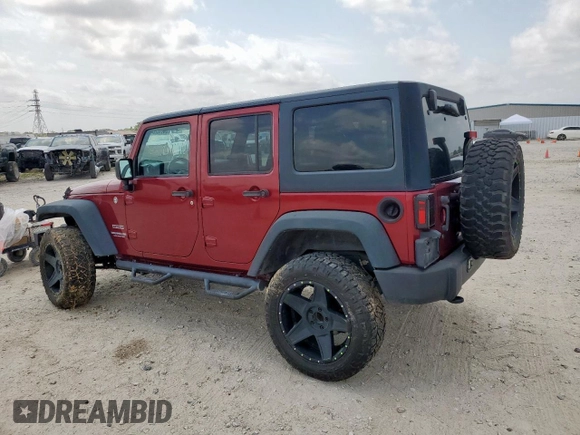 2013 Jeep Wrangler Unlimited Sport z VIN 1C4BJWDGXDL606491, wystawiony jako Copart lot #56065425 z przebiegiem 168 709 mil mil oraz Szkoda całkowita • Salvage title. Historia ofert i sprzedaży dostępna na DreamBid. Obrazek 2.
