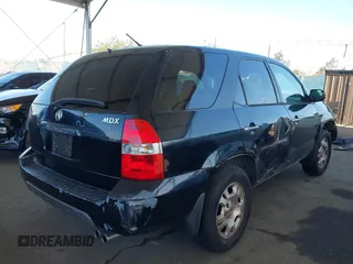 2001 Acura MDX with VIN 2HNYD18291H503259, listed as a IAAI auction lot 41968749 with 238,892 mi miles. Bid and sale history available at carsss.com. Image 4.