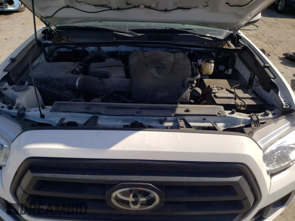 2022 Toyota Tacoma SR z VIN 3TYRZ5CN9NT020581, wystawiony jako Copart lot #53743095 z przebiegiem 70 833 mil mil oraz Szkoda całkowita • Salvage title. Historia ofert i sprzedaży dostępna na DreamBid. Obrazek 11.