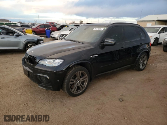2012 BMW X5 M with VIN 5YMGY0C53CLK27952, listed as a Copart auction lot 81315264 with 90,187 mi miles and Salvage Title. Bid and sale history available at carsss.com. Image 1.