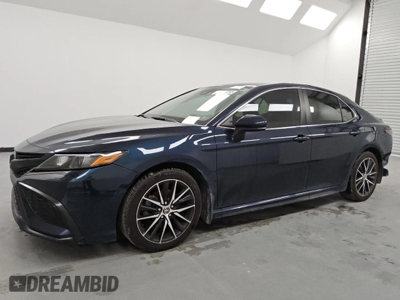 2021 Toyota Camry SE Nightshade with VIN 4T1G11AK5MU602162, listed as a Copart auction lot 48655905 with 144,329 mi miles and Clean Title. Bid and sale history available at carsss.com. Image 1.